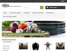 Tablet Screenshot of debbqfabriek.nl